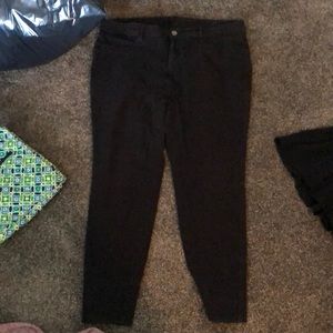 Black skinny jeans